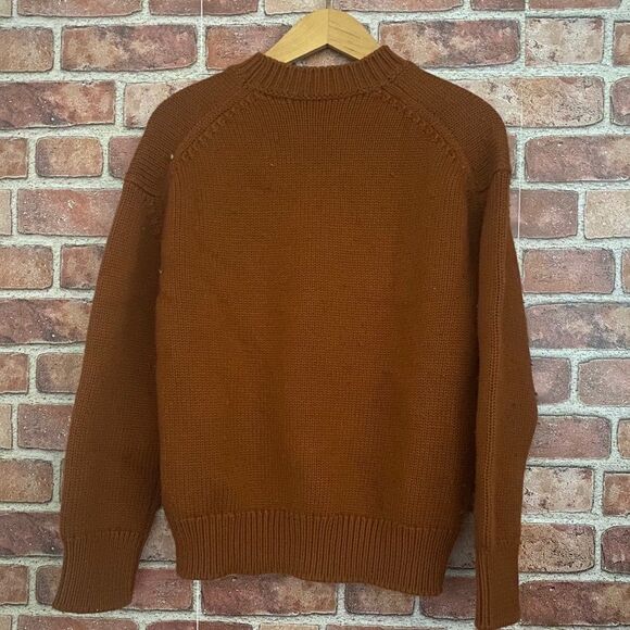 Mansur Gavriel Wool Oversized Crewneck, Retail $395 - Picture 6 of 10